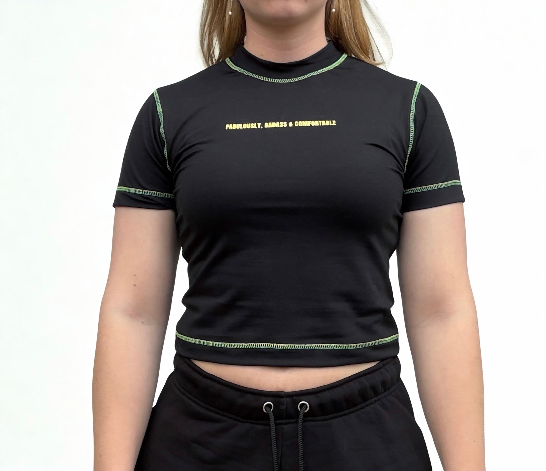Fitted T-Shirt Black